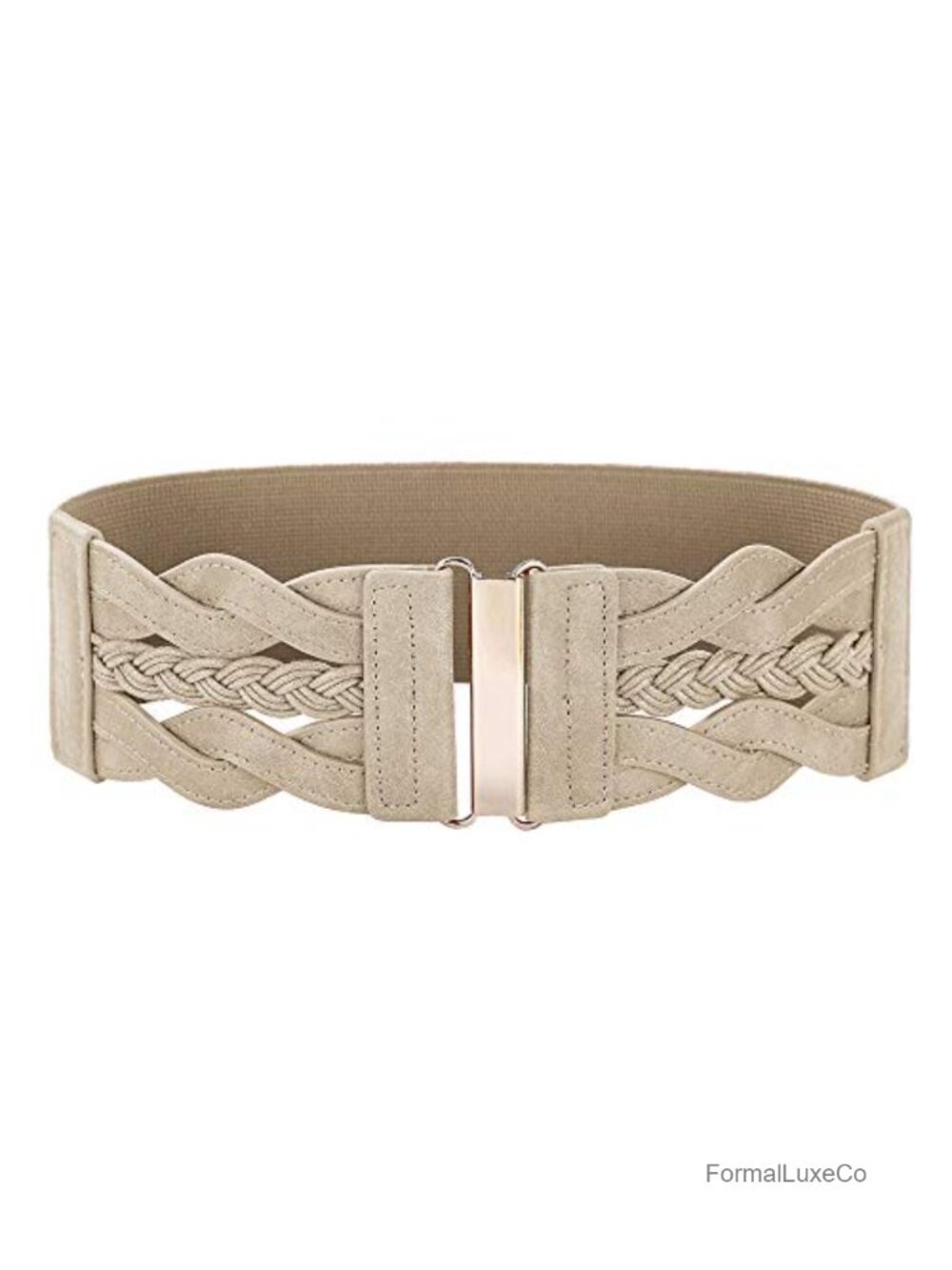 3 Inch Wide Elastic Waist Belt Cinch Flattering
